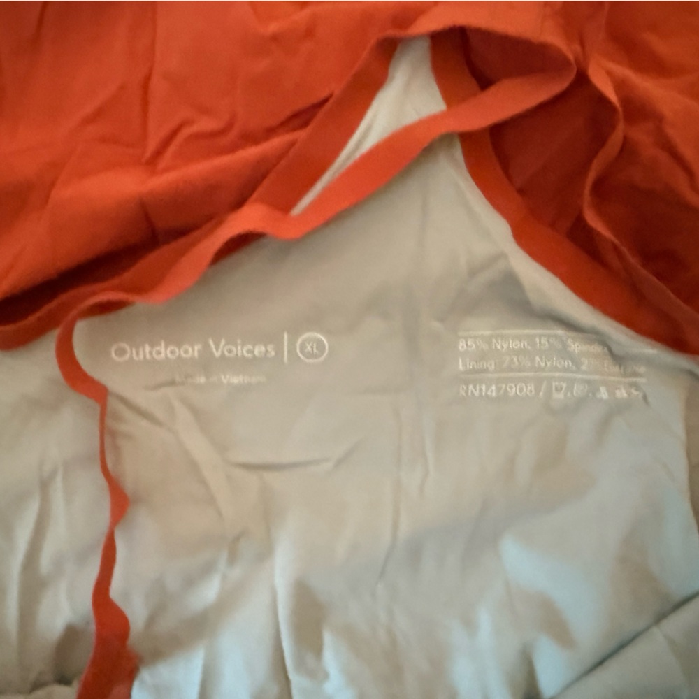 Outdoor Voices Exercise Dress - Hot Sauce - Picture 3 of 3